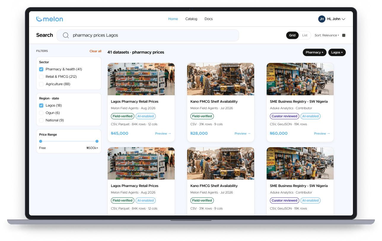 Melon Data Catalog Platform Preview